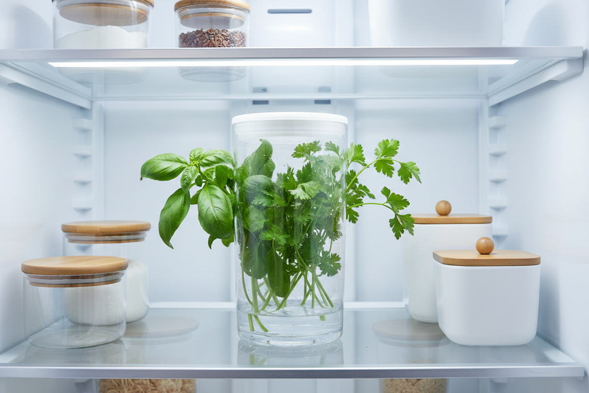 The Smart Herb Keeper – Extend Freshness 3X Longer