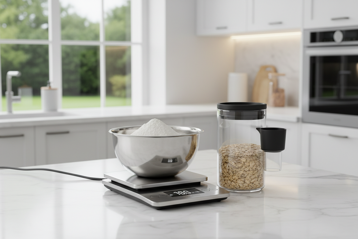 The Precision Baking Scale + Ingredient Dispenser Duo