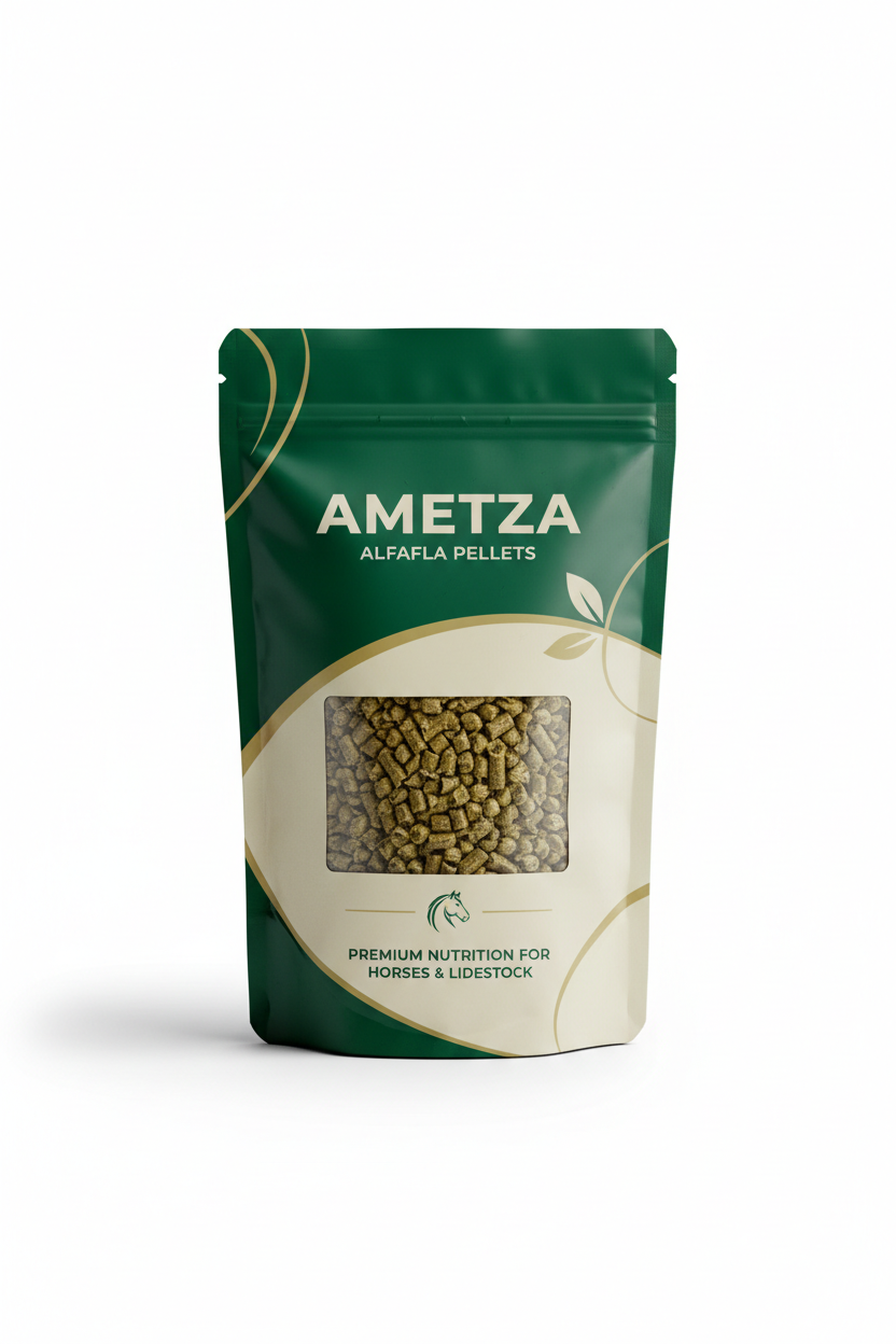 Ametza Premium Alfalfa Pellets — 10 lb Bag for Rabbits & Guinea Pigs