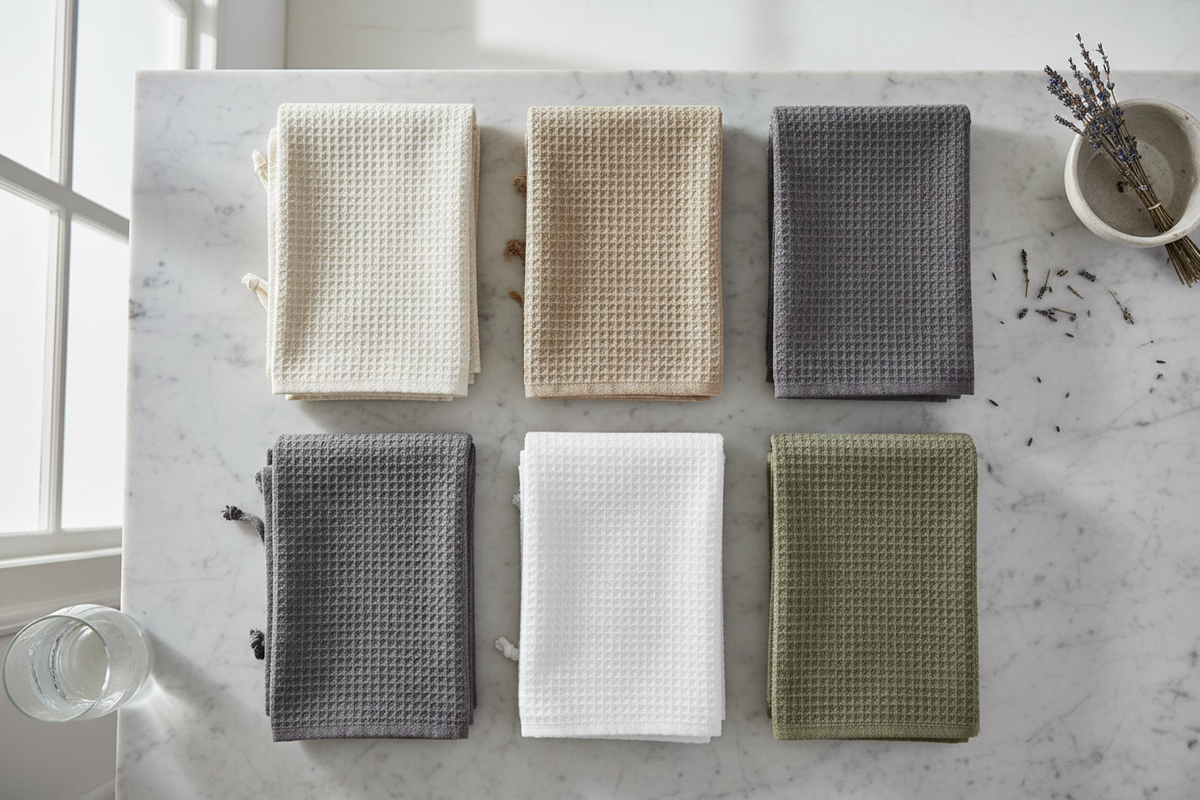 The Professional Kitchen Linen Set – 6-Piece 100% Turkish Cotton