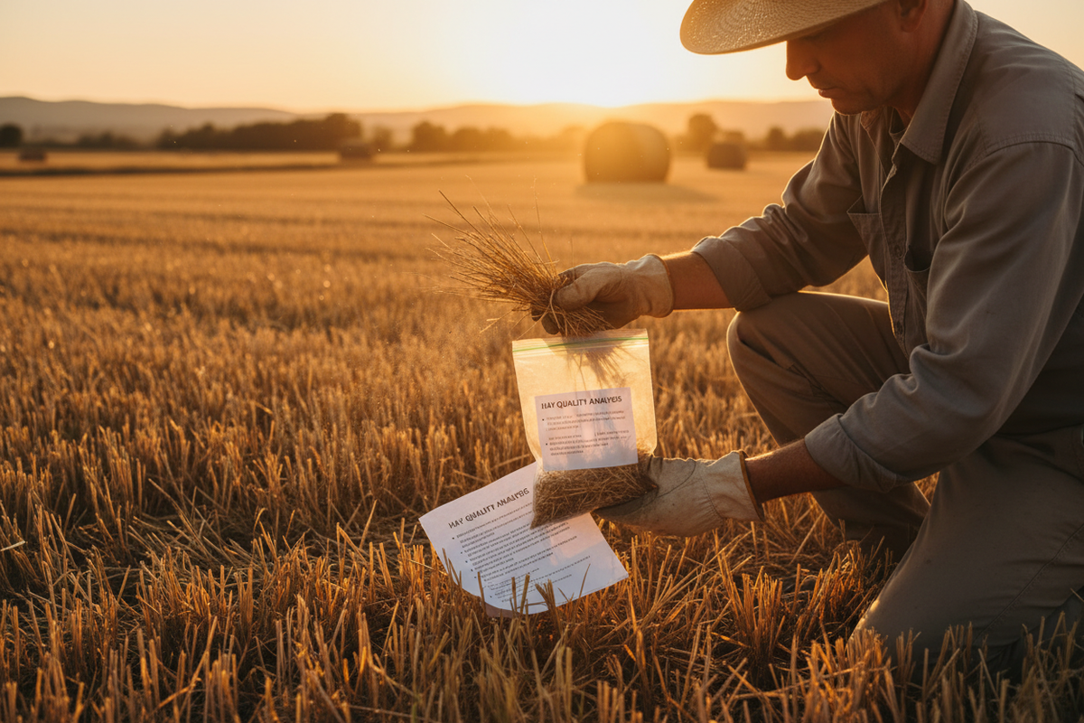 Ametza Forage Analysis Kit — Mail-In Lab Test for Homegrown Hay