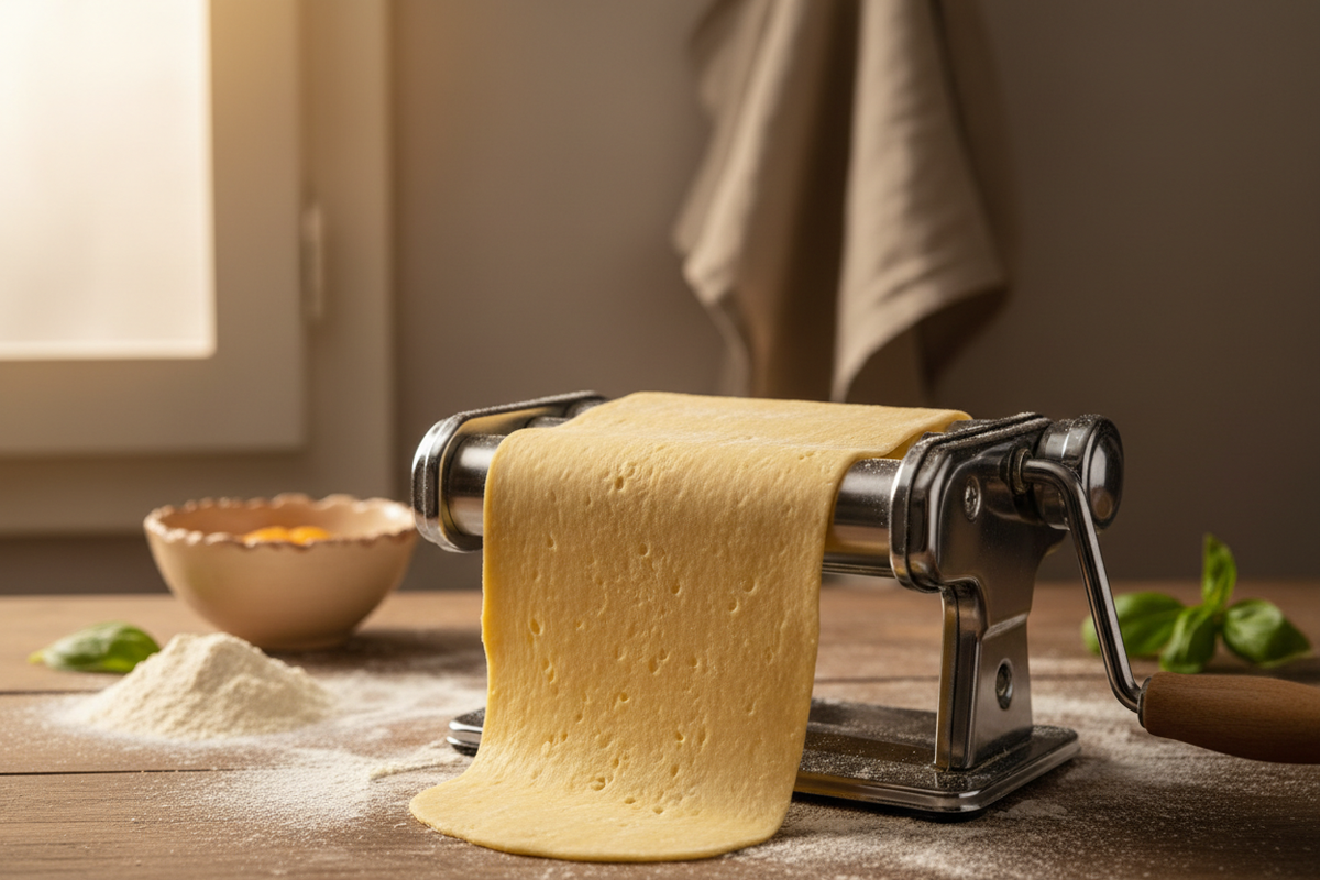 The Artisan Pasta Making Collection – Hand-Cranked, Stainless Steel