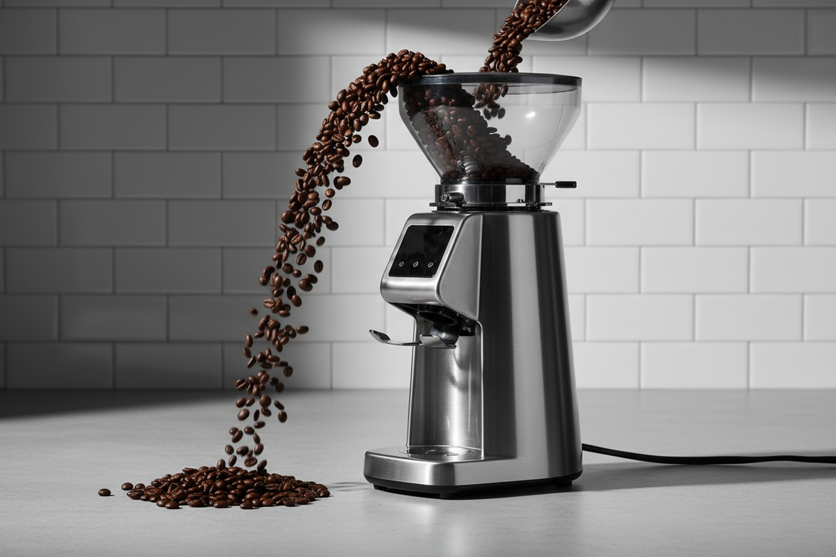 Precision Burr Grinder Pro – 40+ Grind Settings for Perfect Coffee Every Time
